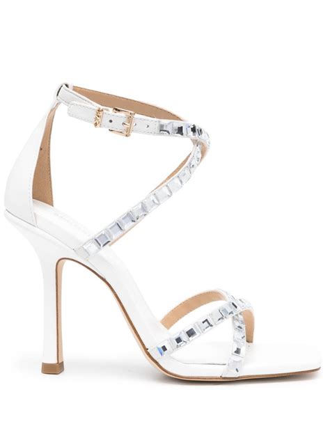 michael kors celia|Michael Kors celia crystal sandals.